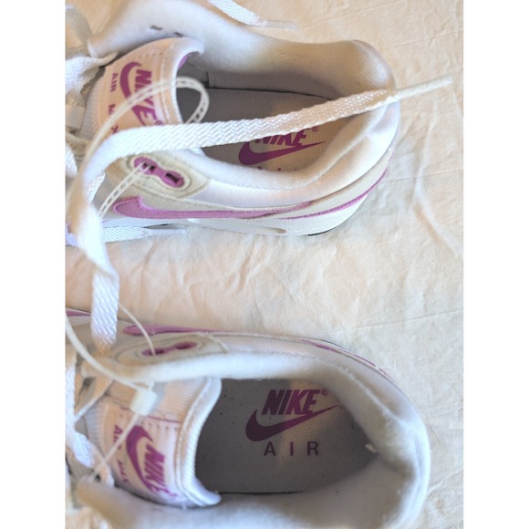 Nike Air Max 1 Women's Size 8 Pink White Tan Sneakers New Without Box - Picture 3 of 10
